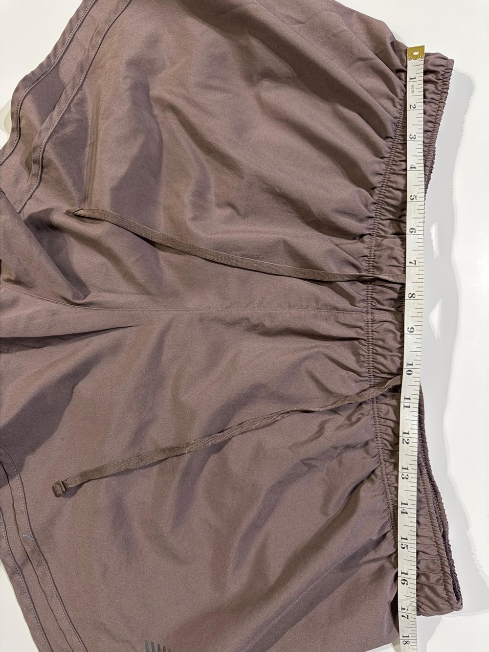 New Balance Running Shorts XL Brown Lined Athletic Activewear Women. - Picture 8 of 9